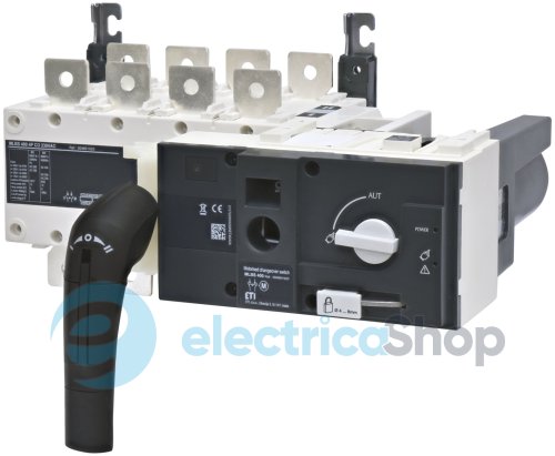 Переключатель нагрузки с мотор-приводом MLBS 400 230VAC 4P CO "1-0-2", 400А ETI 4661920