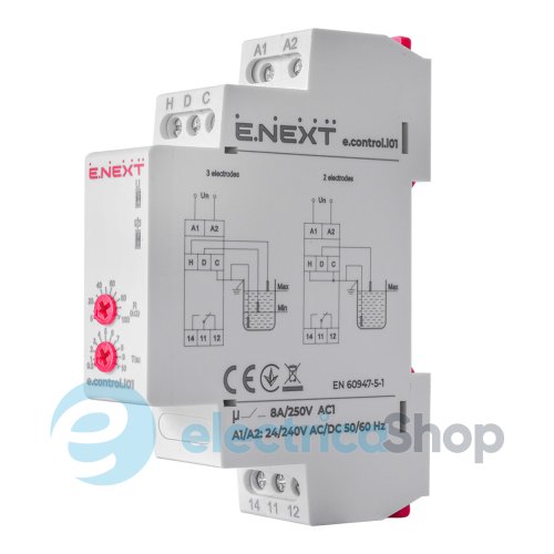 Реле контролю рівня рідини e.control.l01 E.Next