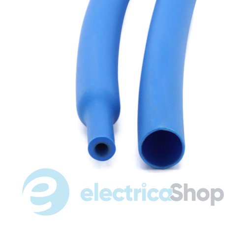 Термоусадочная трубка E.NEXT e.termo.stand.3.1,5.blue, 3/1,5, 1м, синяя