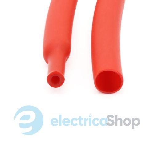 Термоусадочная трубка E.NEXT e.termo.stand.3.1,5.red, 3/1,5, 1м, красная