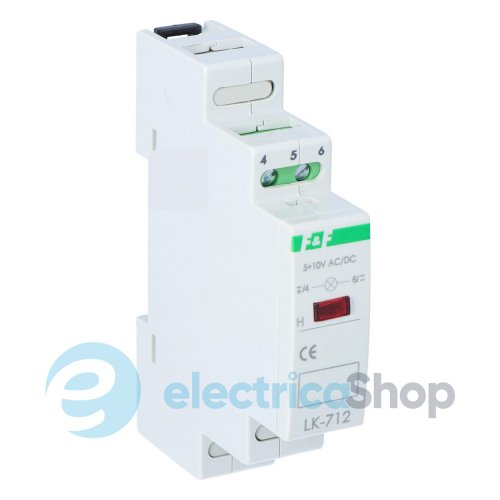 Индикатор напряжения LK-712R-5-10V, LED красный F&F