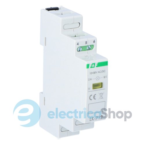 Индикатор напряжения LK-712Y-10-30V, LED желтый F&F