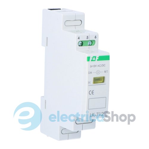 Индикатор напряжения LK-712Y-5-10V, LED желтый F&F