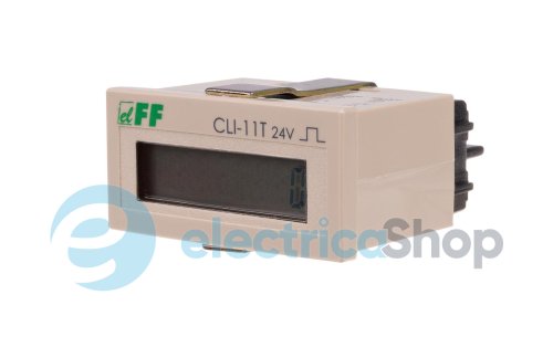 Счетчик импульсов CLI-11T-24V F&F, щитовой 4÷30V/DC
