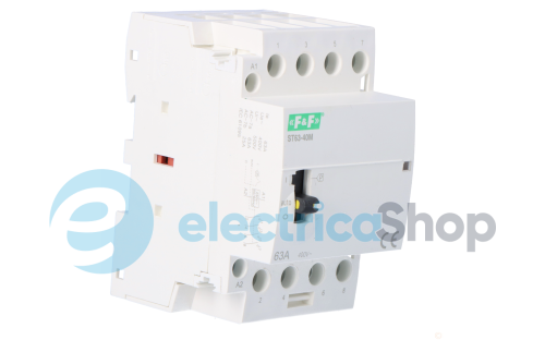 Контактор модульний ST63-40-M, 4NO, 40А/230V, DIN F&F