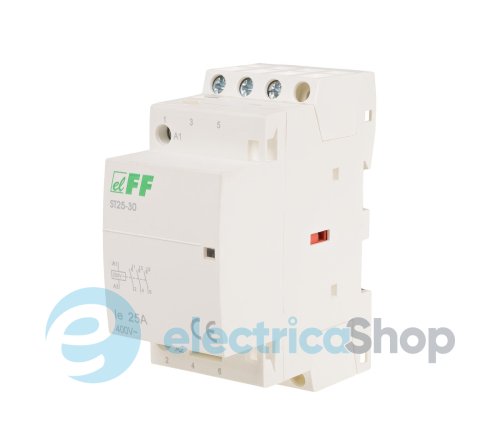 Контактор модульний ST25-30, 3NO, 25А/230V, DIN F&F