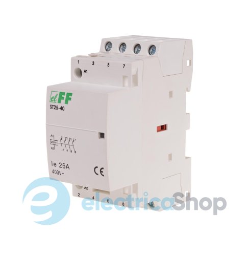 Контактор модульный ST25-40, 4NO, 25А/230V, DIN F&F