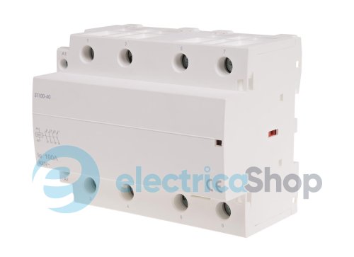 Контактор модульный ST100-40 4NO 100А/230V, DIN F&F