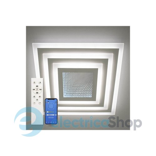 Светильник потолочный светодиодный LUMINARIA TREVISO 80W S500 APP WHITE 220V IP20 с пультом ДУ