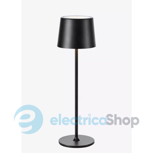 Настільна лампа MARKSLOJD Fiore Rechargeable Matt Black 108653