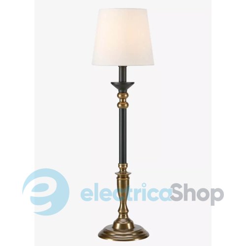 Настільна лампа MARKSLOJD Gent Table Black/Antique Brass/White 108679