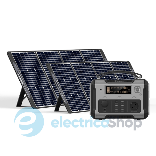 Солнечная панель Fich Solar P200 + зарядная станция F500