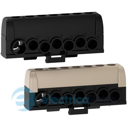 Комплект клеммных блоков Ph/Ph, 14 выходов, 125А, Schneider Electric R9H13411P