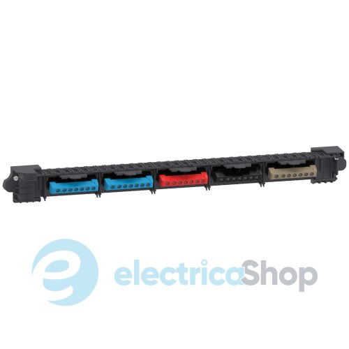 Комплект клеммных блоков, Prisma SeT S-XS, 3P+N, для щита 24 модуля, Schneider Electric LVSXK724
