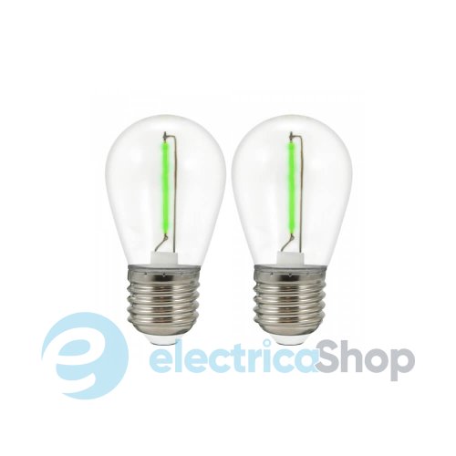 Лампа Neon E27 36V Goldlux 322210 зеленая (2 шт.)