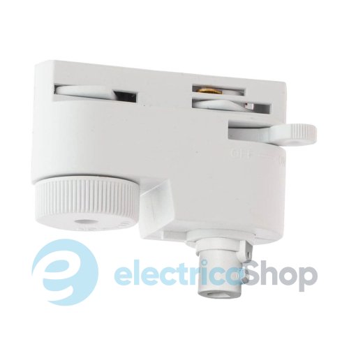 Адаптер для трекового светильника Zuma Line WHITE ADAPTOR 1-PHASE однофазный 1020