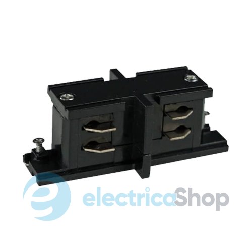 Прямой коннектор Zuma Line BLACK 3-PHASE I-COUPLING трехфазный 8030