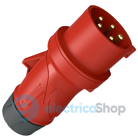 Штекер кабельний PowerTOP Xtra з ErgoCONTACT 16А 5п 6г 400В, IP54, MENNEKES 13510