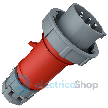 Штекер PowerTOP 16A 5п 6г 400В, IP67, MENNEKES 3821