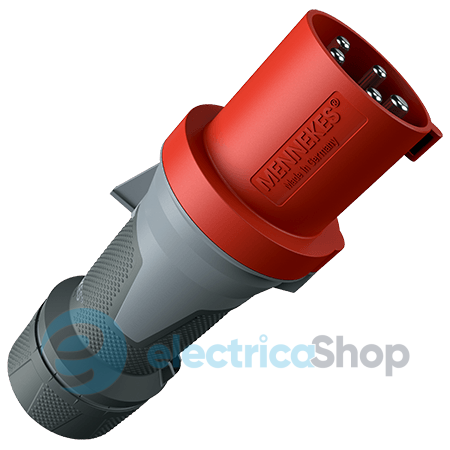 Штекер PowerTOP Xtra R 63A 5п 6г 400В, IP44, MENNEKES 13112