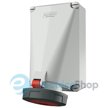 Розетка настінна 125A 5п 6г 400В, IP67, MENNEKES 143
