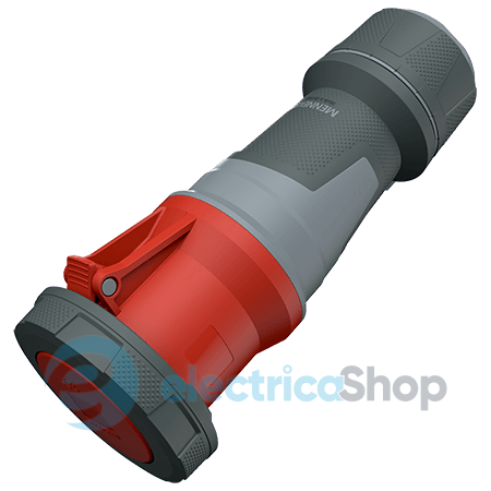 Розетка кабельна PowerTOP Xtra 125A 4п 6г 400В, IP67, MENNEKES 14219