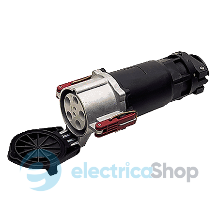 Розетка кабельна 200A 5п 6г 400В, IP67, MENNEKES 75216