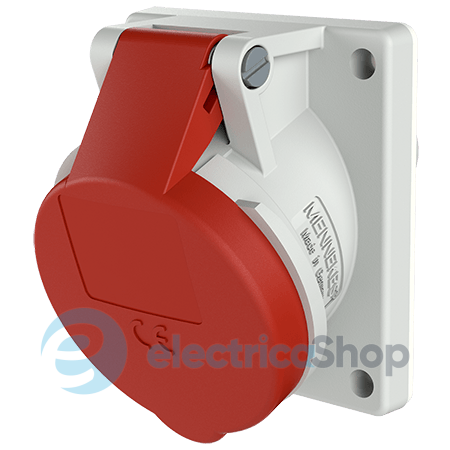 Розетка панельна 32A 5п 6г 400В, IP44 (нахил 20°), MENNEKES 1500