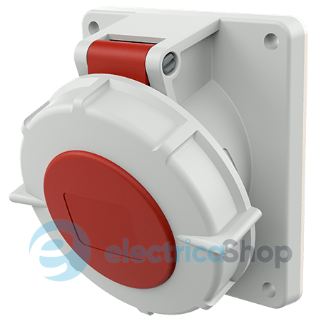 Розетка панельна 32A 5п 6г 400В, IP67 (нахил 20°), MENNEKES 1551