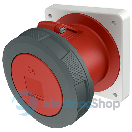 Розетка панельна 125A 4п 6г 400В, IP67, MENNEKES 1457