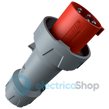 Штекер PowerTOP plus 63A 5п 6г 230B, IP67, MENNEKES 3325