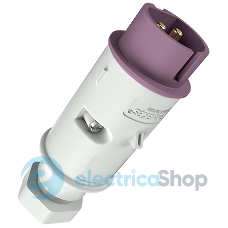 Штекер 16A 2п 20-25В, IP44, MENNEKES 655A