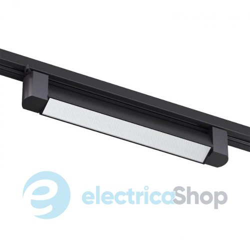 Світильник трековий однофазний KLOODI KD-LINE TURN345 PC 20W 4K BK