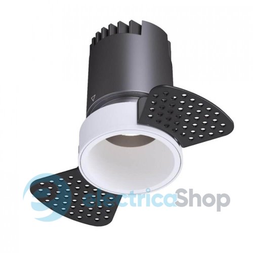 Точковий вбудований світильник LED CREE 6W 3000K, 15°/24°/38°/50°, 420LM KLOODI KD-GIRON107 TR 6W 3K 38D