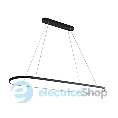 Підвісний світильник Kloodi KD-RG Oval 2000x600 90W 3000K BK