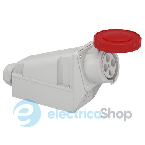 Настенная розетка в корпусе 125А 3P+E, 6ч, 415V/AC IP67, SE Kaedra Box 81194