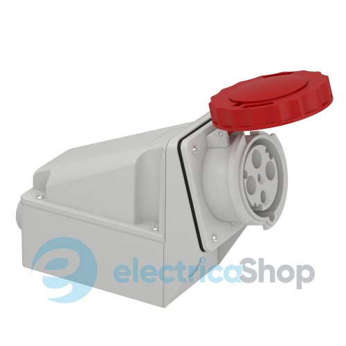 Настенная розетка в корпусе 63А 3P+E, 6ч, 415V/AC IP67, SE Kaedra Box 81182