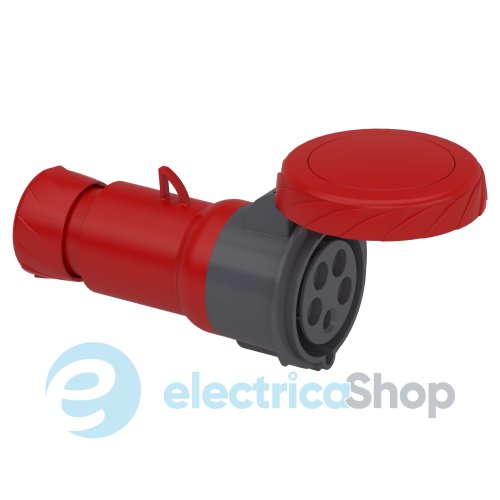 Розетка кабельна пряма 32A 3P+N+E, 6г, 380-415V/AC IP67, SE PratiKa PKF32M735
