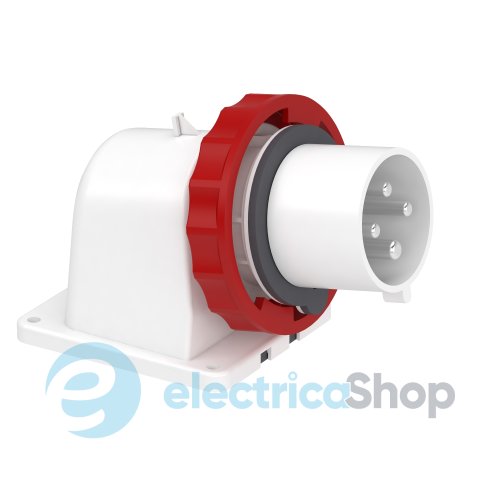 Вилка панельна 32А 3P+E, 6г, 380V/AC IP67, SE Kaedra Box 83870