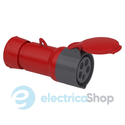 Розетка кабельная прямая 16A 3P+N+E, 6ч, 380-415V/AC IP44, SE PratiKa PKF16M435