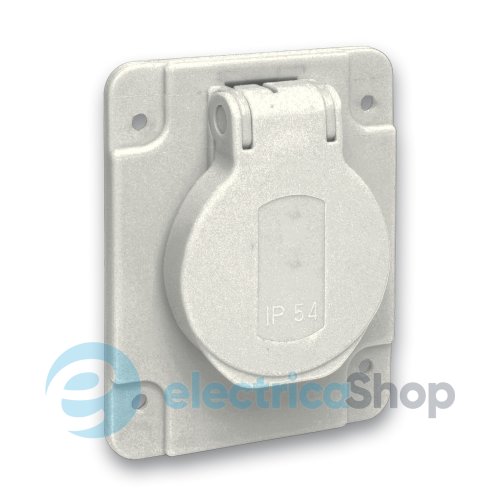 Розетка SСHUKO сіра 65Х85 250V/AC/16А IP54 З, SE Kaedra Box PKS61G