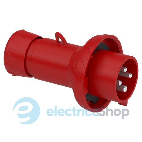 Вилка кабельная 32A 3P+E, 6ч, 380V/AC IP67, быстрое подключение, SE Kaedra Box PKX32M734