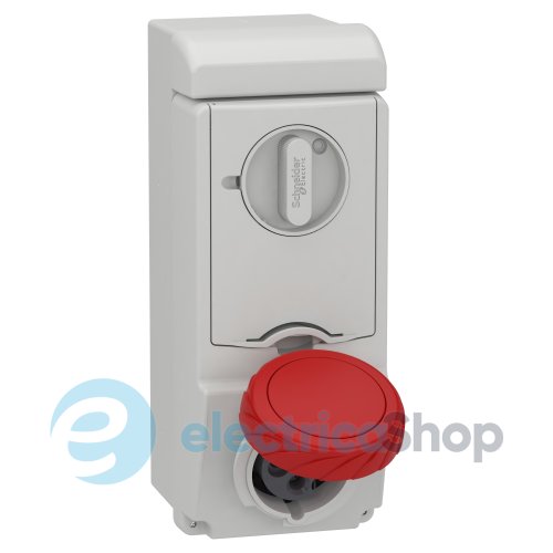 Розетка UNIKA с блокировкой 16A 3P+E, 6ч, 415V/AC IP65, SE Kaedra Box 83185