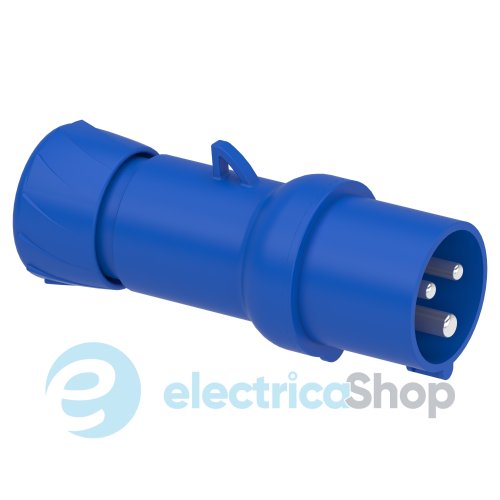 Вилка кабельная 16А 3P+E, 6ч, 250V/AC IP44, соединение винтами, SE Kaedra Box PKX16M423