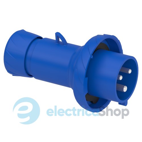 Вилка кабельная 32A 2P+E, 6ч, 250V/AC IP67, быстрое подключение, SE Kaedra Box PKX32M723
