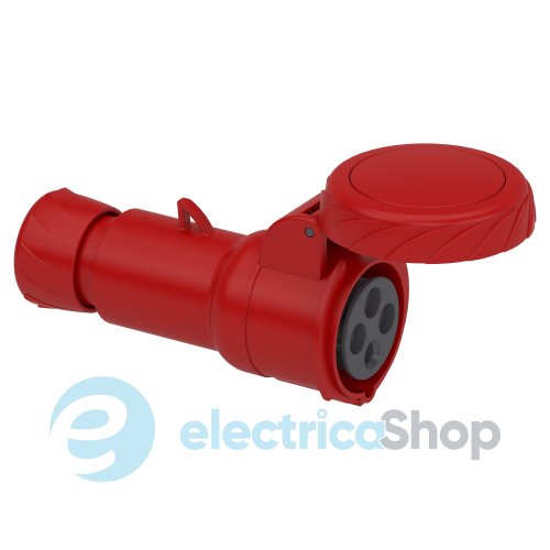 Розетка кабельная 16А 3P+E, 6ч, 380V/AC IP67, быстрое подключение, SE Kaedra Box PKY16M734
