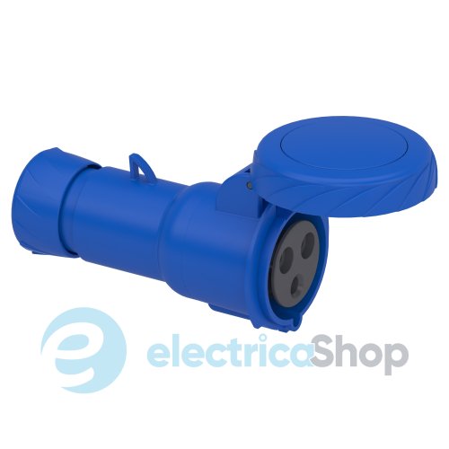 Розетка кабельная 32А 2P+E, 6ч, 250V/AC IP67, быстрое подключение, SE Kaedra Box PKY32M723