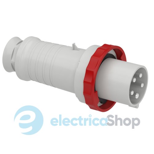 Вилка кабельная 63А 3P+N+E, 6ч, 380V/AC IP67, соединение винтами, SE Kaedra Box 81383