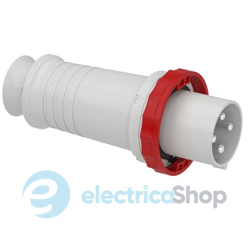 Вилка кабельная 125А 3P+E, 6ч, 380V/AC IP67, соединение винтами, SE Kaedra Box 81394