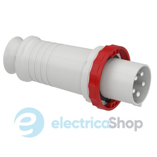 Вилка кабельная 125А 3P+N+E, 6ч, 380V/AC IP67, соединение винтами, SE Kaedra Box 81395